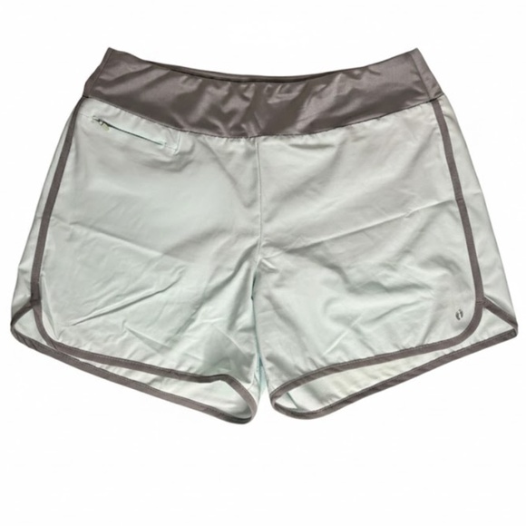 Hang Ten Pants - Hang Ten Women’s Size Large L Light Blue Gray UPF 50+ Shorts UV Protection